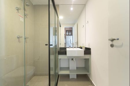 Studio para alugar com 22m², 1 quarto e sem vaga Studio para alugar com 22m², 1 quarto e sem vagaBanheiro