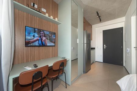 Studio para alugar com 22m², 1 quarto e sem vaga Studio para alugar com 22m², 1 quarto e sem vagaQuarto