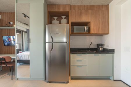 Studio para alugar com 22m², 1 quarto e sem vaga Studio para alugar com 22m², 1 quarto e sem vagaCozinha