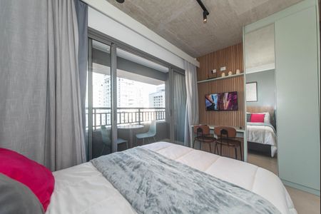 Studio para alugar com 22m², 1 quarto e sem vaga Studio para alugar com 22m², 1 quarto e sem vagaQuarto