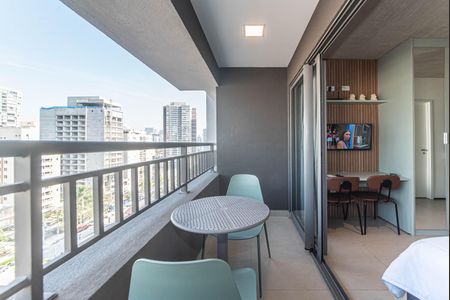 Studio para alugar com 22m², 1 quarto e sem vaga Studio para alugar com 22m², 1 quarto e sem vagaVaranda