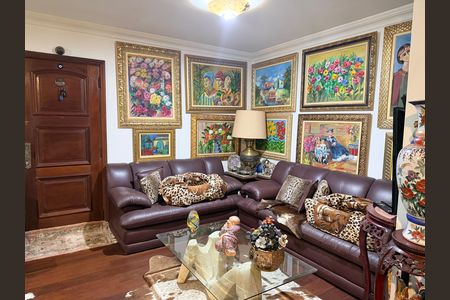 Sala de apartamento à venda com 4 quartos, 178m² em Campo Belo, São Paulo