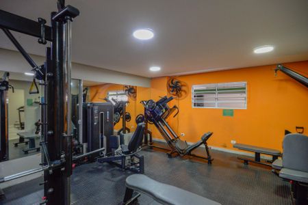 Studio para alugar com 37m², 1 quarto e sem vaga Studio para alugar com 37m², 1 quarto e sem vagaAcademia