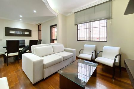 Sala de apartamento para alugar com 3 quartos, 110m² em Buritis, Belo Horizonte