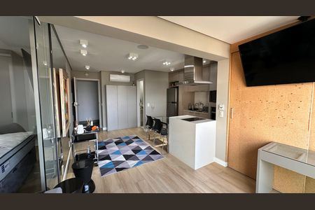 Apartamento para alugar com 43m², 1 quarto e 1 vaga