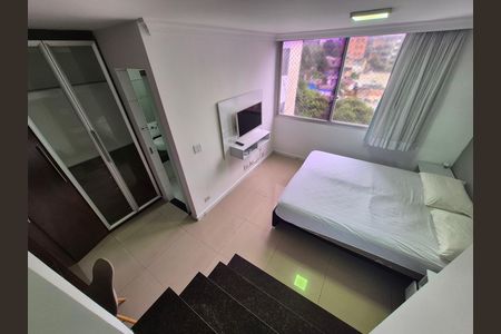 Quarto Suíte de kitnet/studio à venda com 1 quarto, 42m² em Vila Tramontano, São Paulo