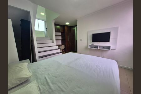 Quarto Suíte de kitnet/studio à venda com 1 quarto, 42m² em Vila Tramontano, São Paulo