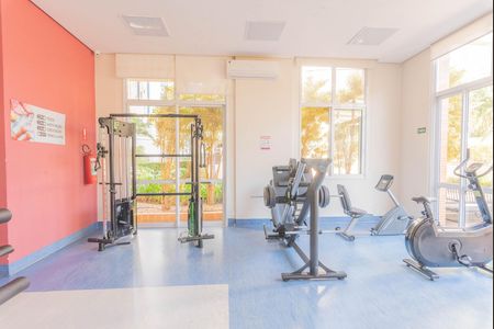 Apartamento para alugar com 51m², 1 quarto e 1 vaga Apartamento para alugar com 51m², 1 quarto e 1 vagaÁrea comum - Academia