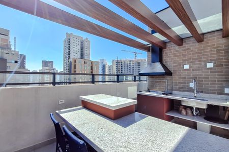 Studio para alugar com 19m², 1 quarto e sem vaga Studio para alugar com 19m², 1 quarto e sem vagaÁrea comum - Churrasqueira