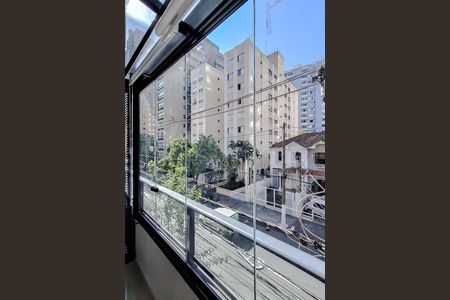 Varanda de kitnet/studio para alugar com 1 quarto, 19m² em Vila Mariana, São Paulo