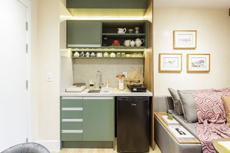 Studio para alugar com 27m², 1 quarto e sem vaga Studio para alugar com 27m², 1 quarto e sem vagaStudio
