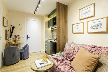Studio para alugar com 27m², 1 quarto e sem vaga Studio para alugar com 27m², 1 quarto e sem vagaStudio
