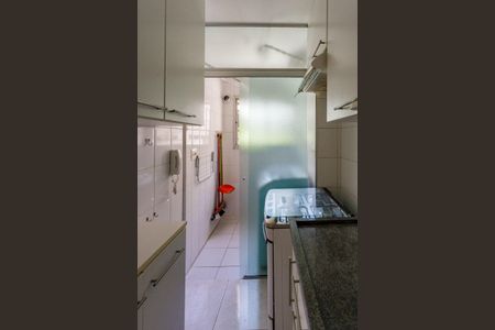 Cozinha de apartamento para alugar com 1 quarto, 49m² em Vila Andrade, São Paulo