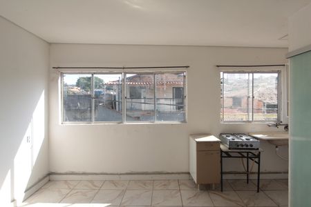 Sala e Quarto de kitnet/studio para alugar com 1 quarto, 25m² em Jardim Leblon, Belo Horizonte