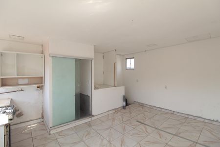 Sala e Quarto de kitnet/studio para alugar com 1 quarto, 25m² em Jardim Leblon, Belo Horizonte