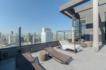 Studio à venda com 22m², 1 quarto e sem vaga Studio à venda com 22m², 1 quarto e sem vagaÁrea comum - Piscina