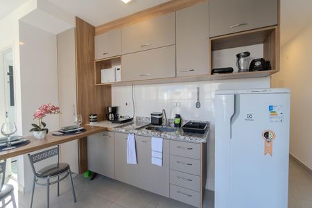 Studio para alugar com 28m², 1 quarto e sem vagaCozinha
