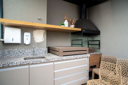 Studio para alugar com 28m², 1 quarto e sem vagaÁrea comum - Churrasqueira