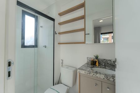 Studio para alugar com 28m², 1 quarto e sem vagaBanheiro