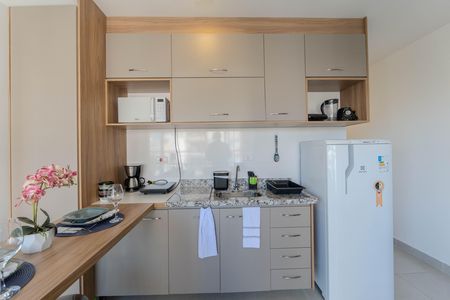 Studio para alugar com 28m², 1 quarto e sem vagaCozinha