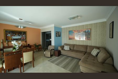 Sala de apartamento à venda com 3 quartos, 140m² em Santa Terezinha, Santo André