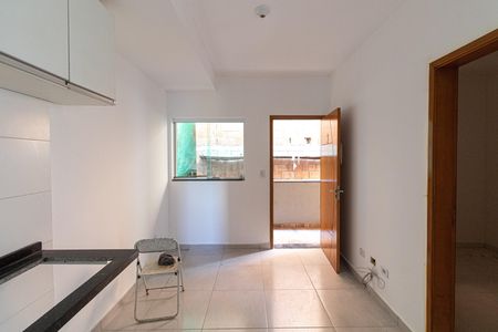 Sala e Cozinha  de apartamento à venda com 2 quartos, 42m² em Cidade Patriarca, São Paulo
