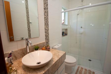Casa para alugar com 149m², 3 quartos e 4 vagas Casa para alugar com 149m², 3 quartos e 4 vagasBanheiro da Suíte 3