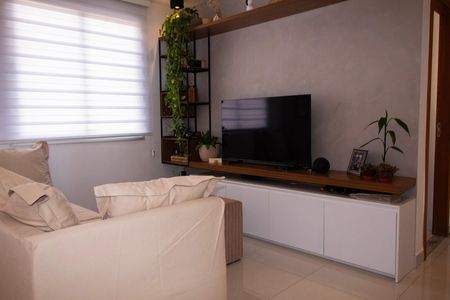 Sala de estar de apartamento à venda com 2 quartos, 65m² em Nova Granada, Belo Horizonte