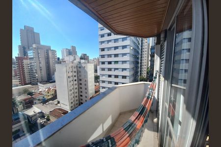 Vista da Sacada (Quarto) de apartamento à venda com 1 quarto, 46m² em Santa Cecilia, São Paulo