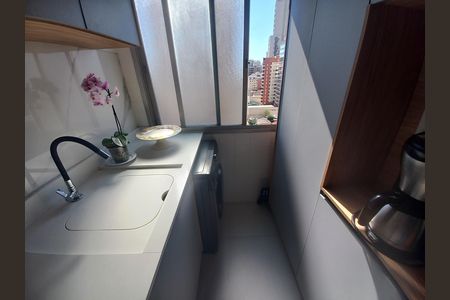 Apartamento à venda com 46m², 1 quarto e 1 vagaCozinha e Área de Serviço