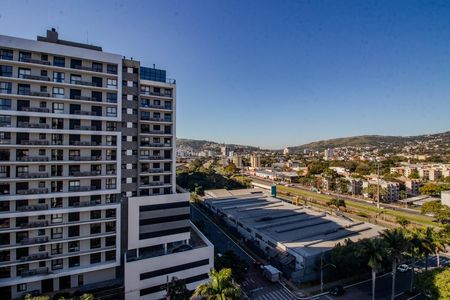 Vista de kitnet/studio à venda com 1 quarto, 29m² em Jardim do Salso, Porto Alegre