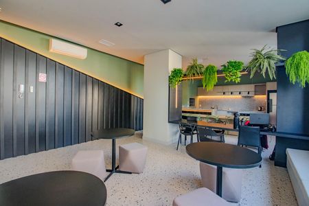 Studio para alugar com 29m², 1 quarto e sem vagaÁrea comum - Salão de festas
