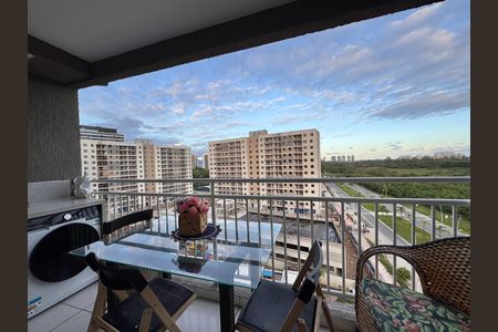 Varanda de apartamento para alugar com 2 quartos, 60m² em Barra Olímpica, Rio de Janeiro