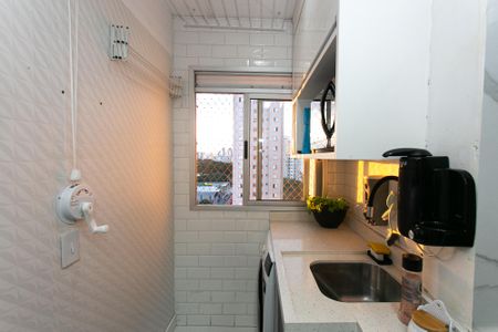 Área de Serviço de apartamento à venda com 3 quartos, 57m² em Vila Moreira, São Paulo