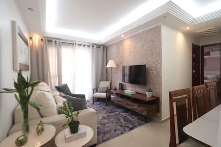 Sala de apartamento à venda com 2 quartos, 56m² em Jardim Nove de Julho, São Paulo