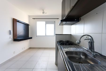 cozinha de apartamento para alugar com 2 quartos, 35m² em Parque Munhoz, São Paulo