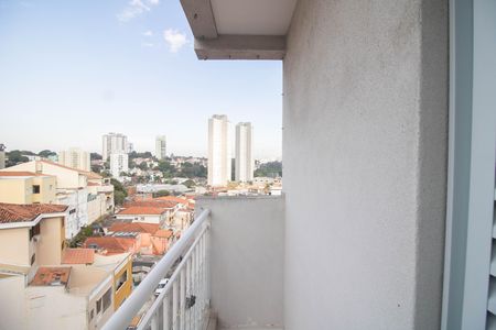 Varanda do quarto  de apartamento para alugar com 2 quartos, 58m² em Vila Sao Vicente, São Paulo