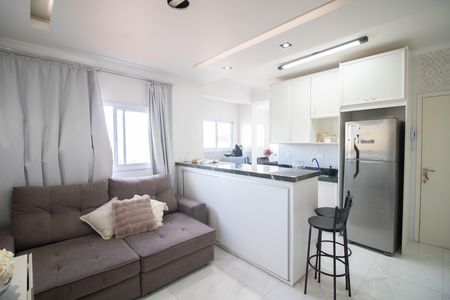 Sala de apartamento para alugar com 2 quartos, 58m² em Vila Sao Vicente, São Paulo