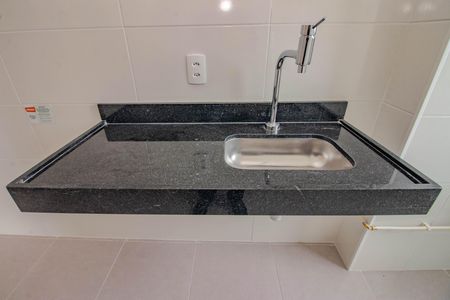 Apartamento para alugar com 44m², 2 quartos e 1 vaga Apartamento para alugar com 44m², 2 quartos e 1 vagaCozinha e Área de Serviço