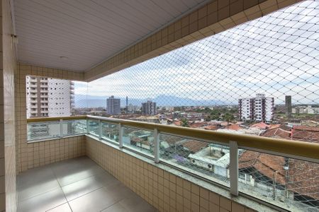 Sacada de apartamento para alugar com 1 quarto, 52m² em Vila Caiçara, Praia Grande