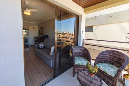Varanda da Sala de apartamento à venda com 3 quartos, 100m² em Jardim Proenca I, Campinas
