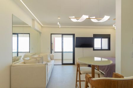 Sala  de apartamento para alugar com 1 quarto, 47m² em Parque Campolim, Sorocaba