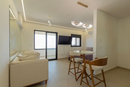 Sala  de apartamento para alugar com 1 quarto, 47m² em Parque Campolim, Sorocaba