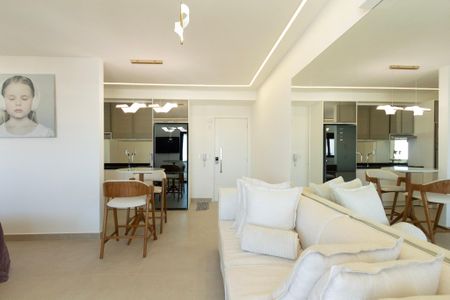 Sala  de apartamento para alugar com 1 quarto, 47m² em Parque Campolim, Sorocaba