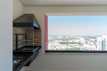 Varanda Sala  de apartamento para alugar com 1 quarto, 47m² em Parque Campolim, Sorocaba