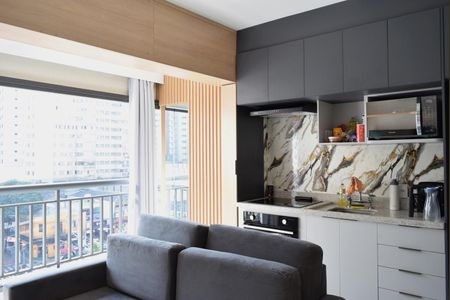 Apartamento para alugar com 45m², 2 quartos e 1 vagaSala/Cozinha Integrados