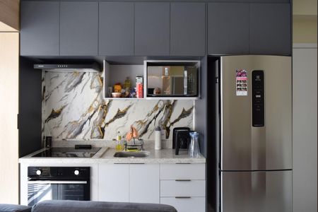 Apartamento para alugar com 45m², 2 quartos e 1 vagaSala/Cozinha Integrados
