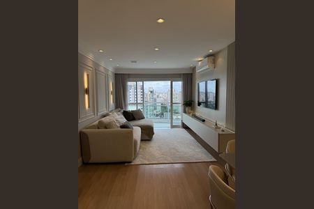 Sala de apartamento à venda com 3 quartos, 115m² em Jardim, Santo André