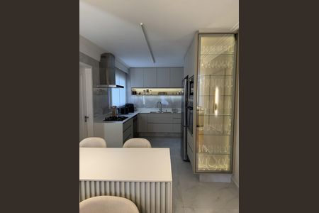 Cozinha de apartamento à venda com 3 quartos, 115m² em Jardim, Santo André
