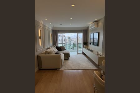 Sala de apartamento à venda com 3 quartos, 115m² em Jardim, Santo André
